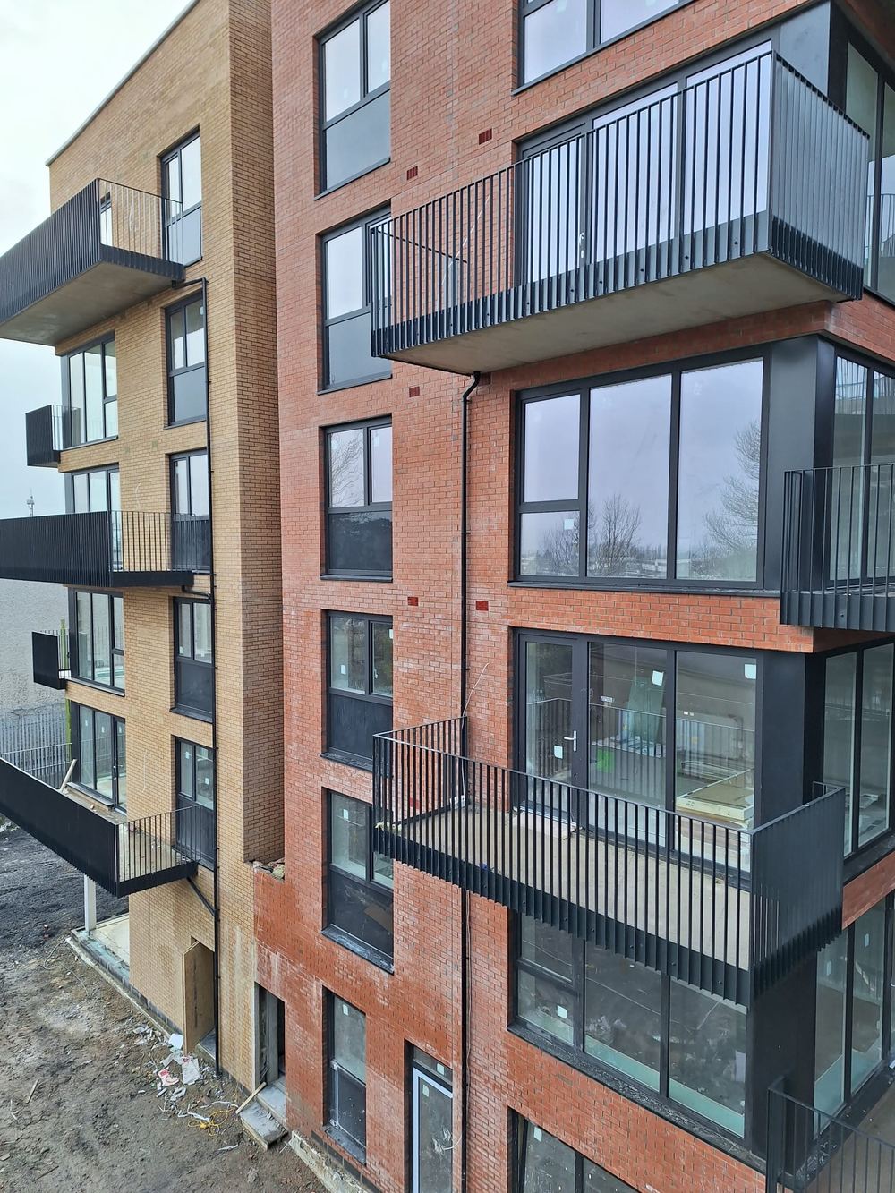 Precast balcony panels