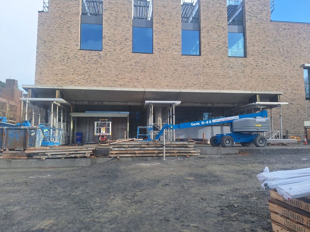 Precast canopy structure