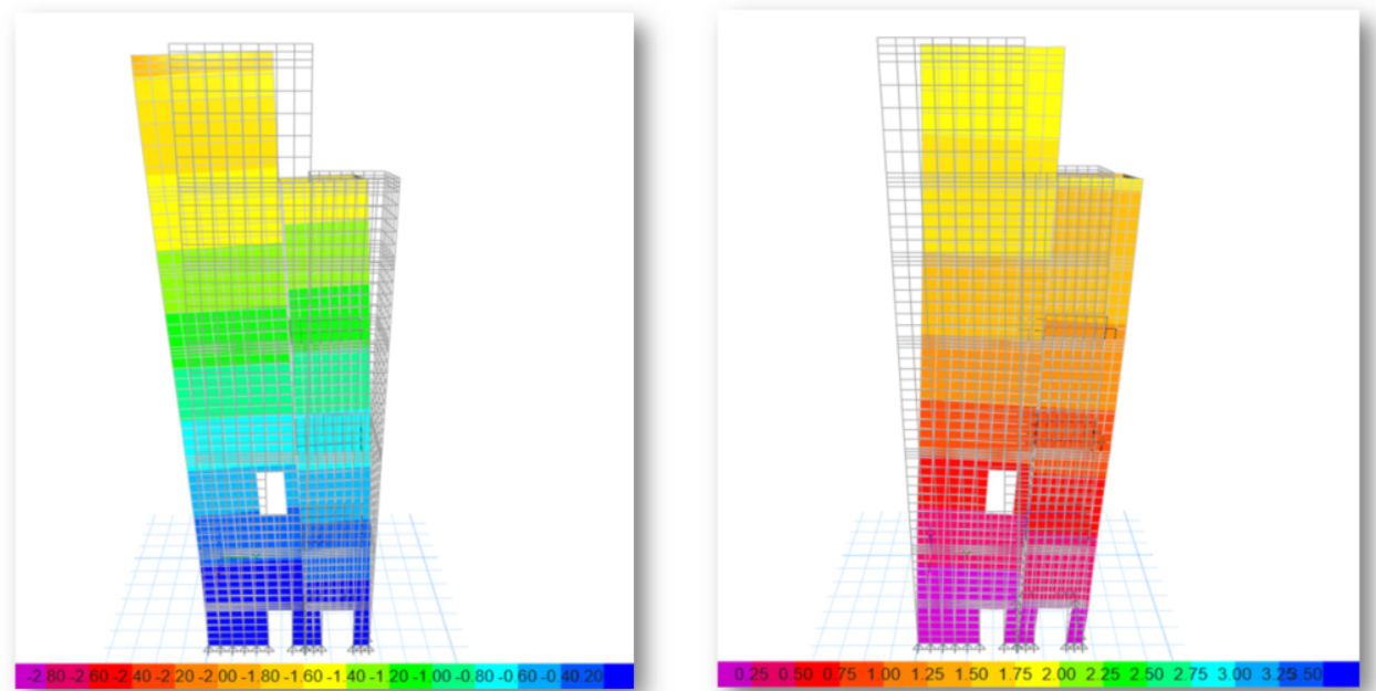 Precast stair core structural drawing, Newbridge